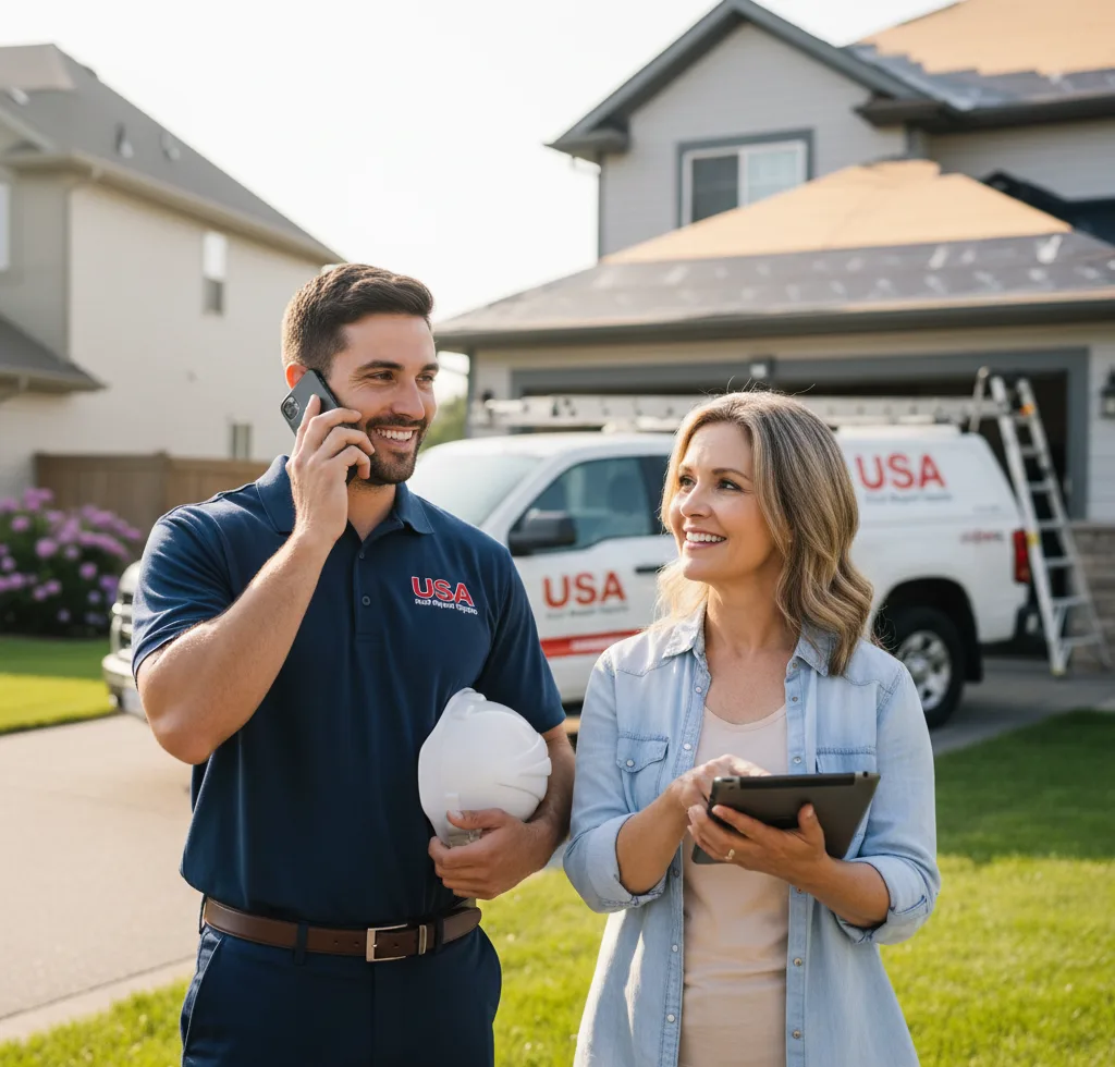 USA Roof Repair Experts customer support in Alva
